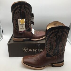 Ariat Sidewinder Mens Square Toe Leather Western Boots 10061301 Size 11 D NEW